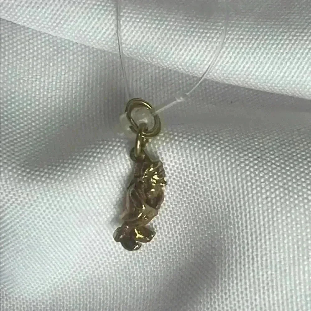VINTAGE marked 875 vintage Dwarf gnome CHARM very detailed and rare - Picture 7 of 7